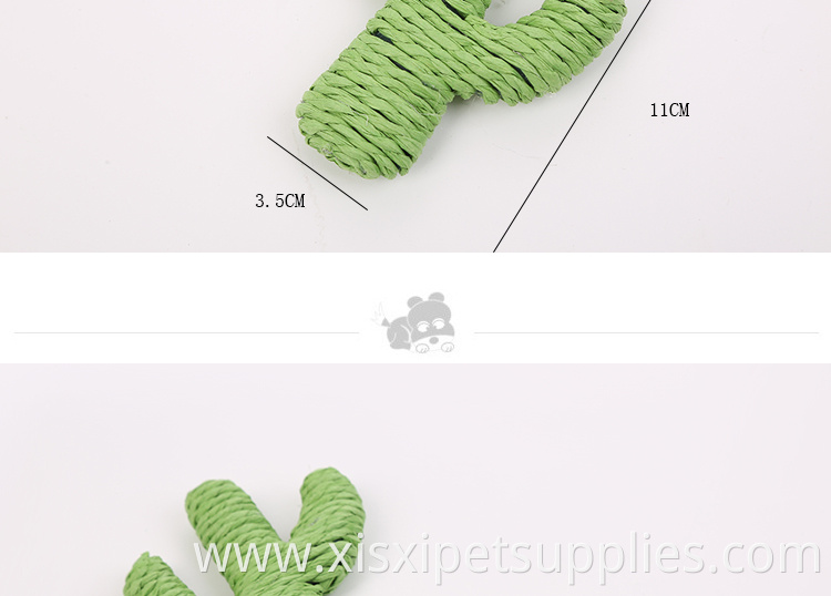 wholesale new design cactus cat toy rope scratcher toy